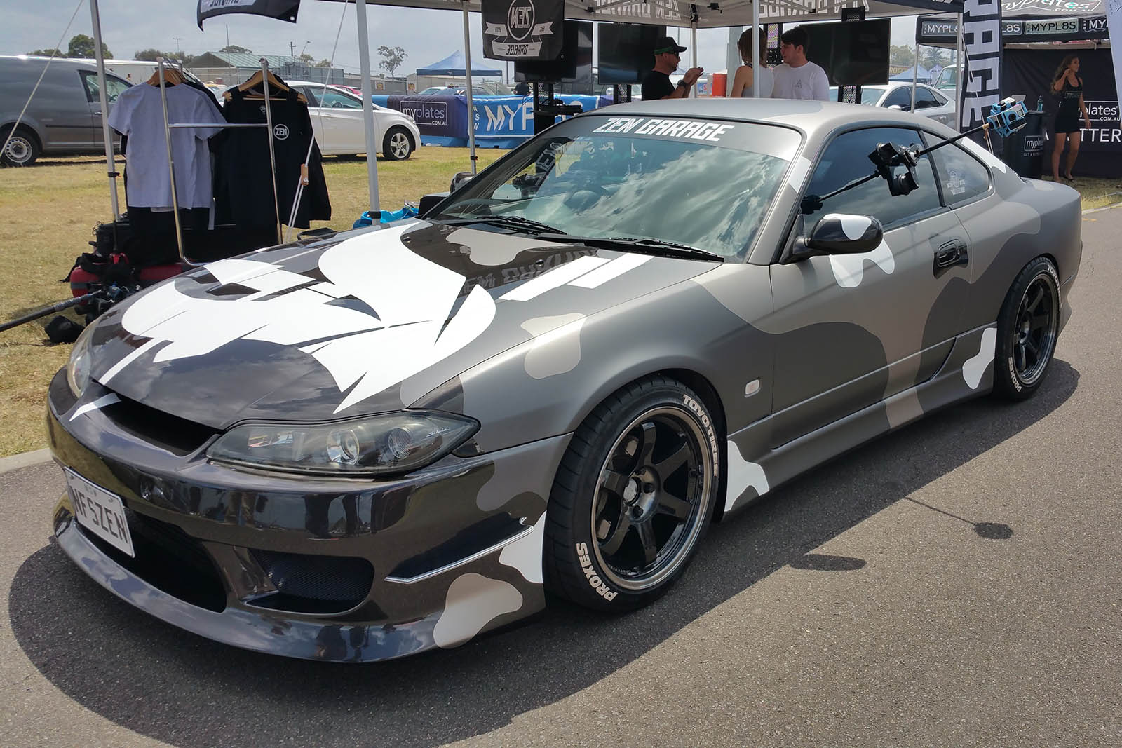 Need For Speed - Crew Create project S15 by Zen Garage with 360 rig mounted on the passenger window